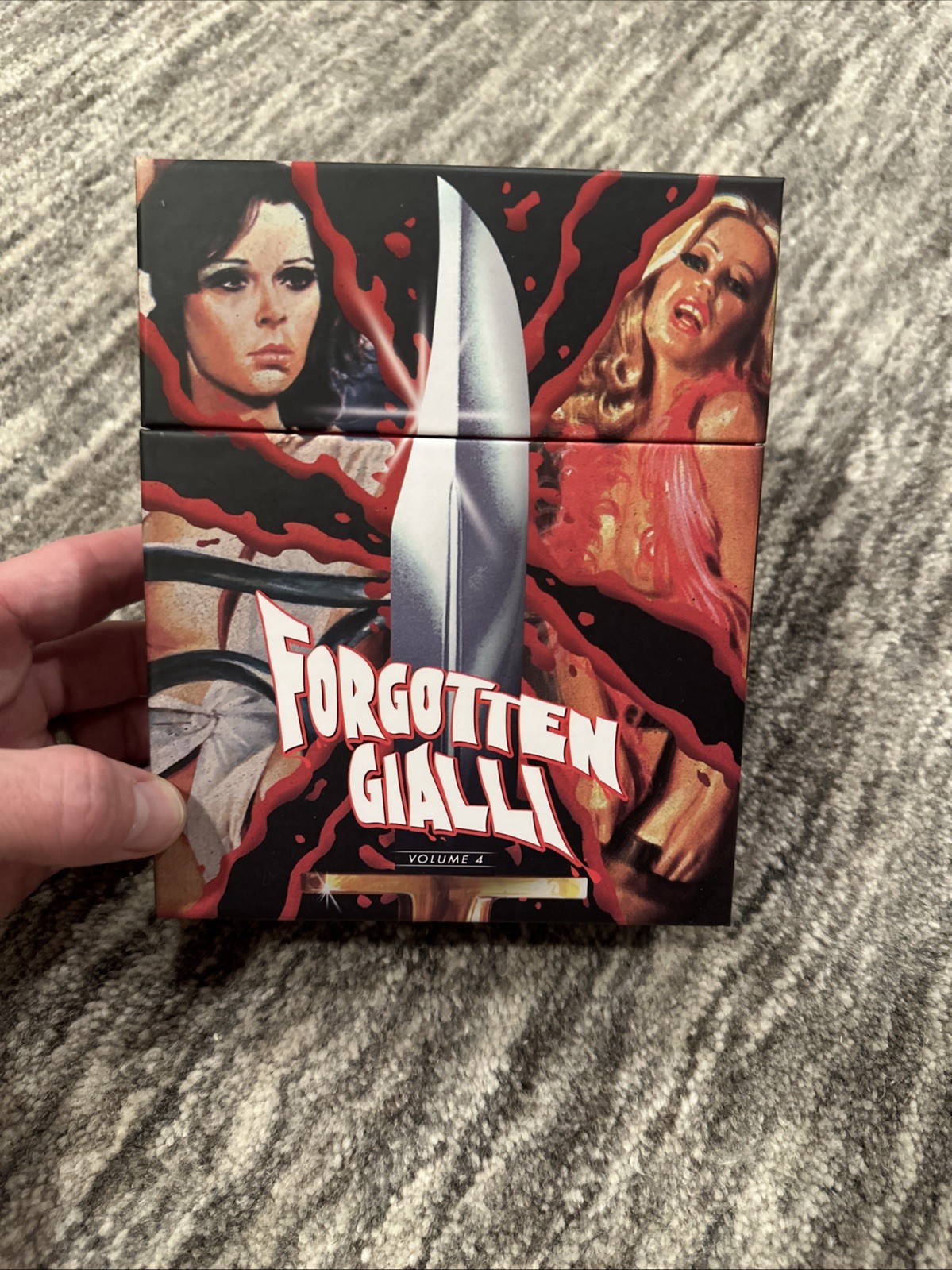 Forgotten Gialli – Volume Four 4 – Vinegar Syndrome BLU-RAY Boxset – RARE & OOP