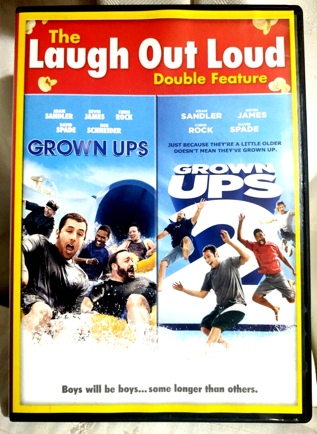 Grown Ups 1 & 2 DVD Digital LOL Double Feature 203 min 2015 Region 1 US / Canada