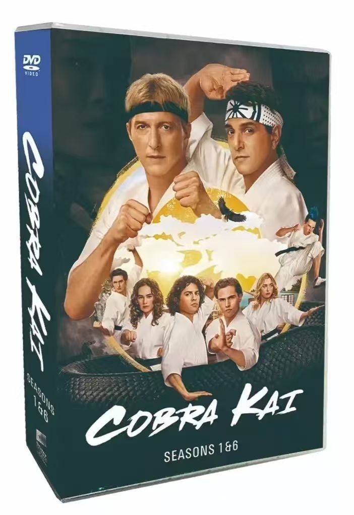 Cobra Kai Complete Series Seasons 1-6 DVD Box Set Karate Kid TV Collection